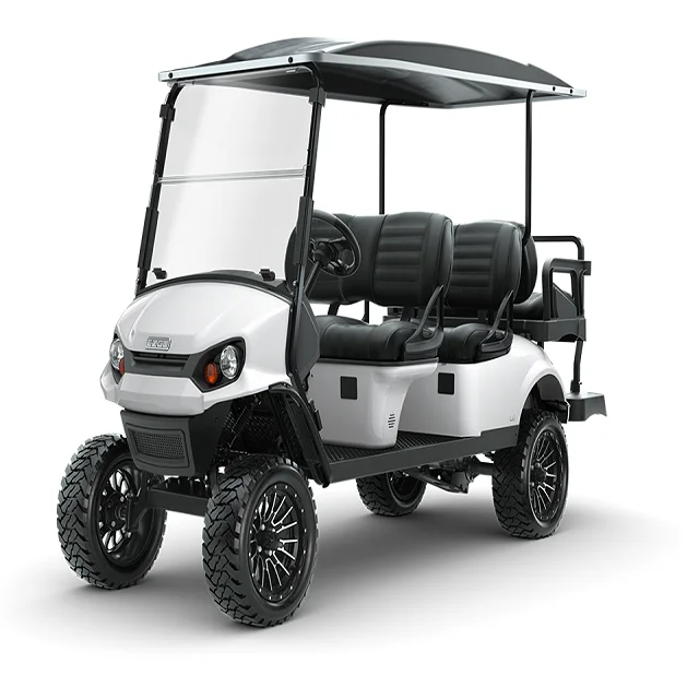 Free Shipping Club Car Lifted 4 Passenger Electric Golf Cart With Seats