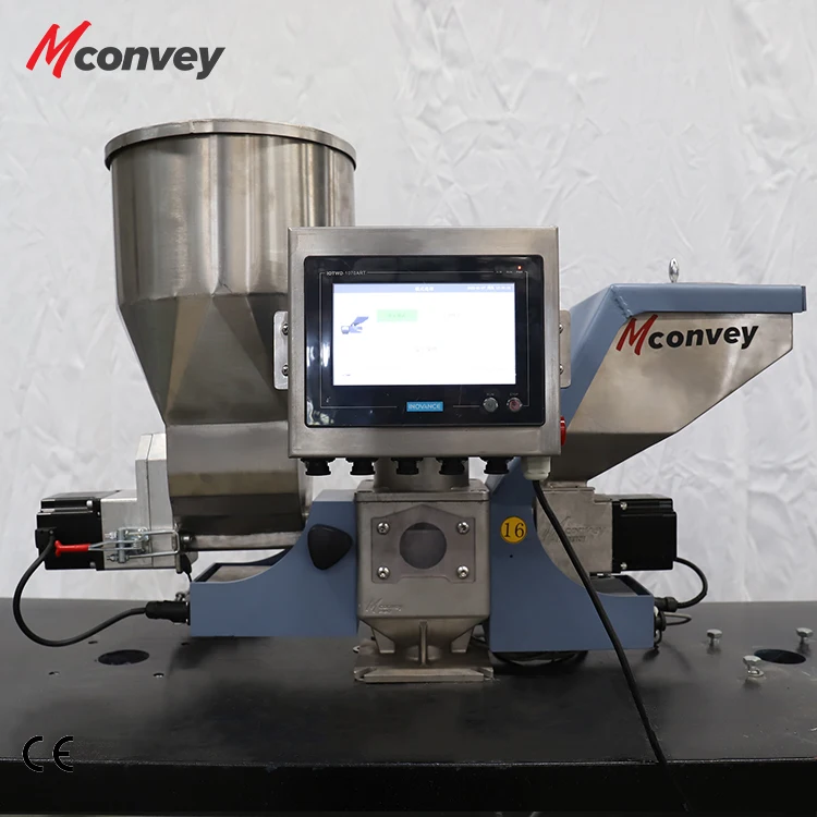 Cable production color masterbatch doser density volumetric feeder plastic volumetric powder doser for injection machine