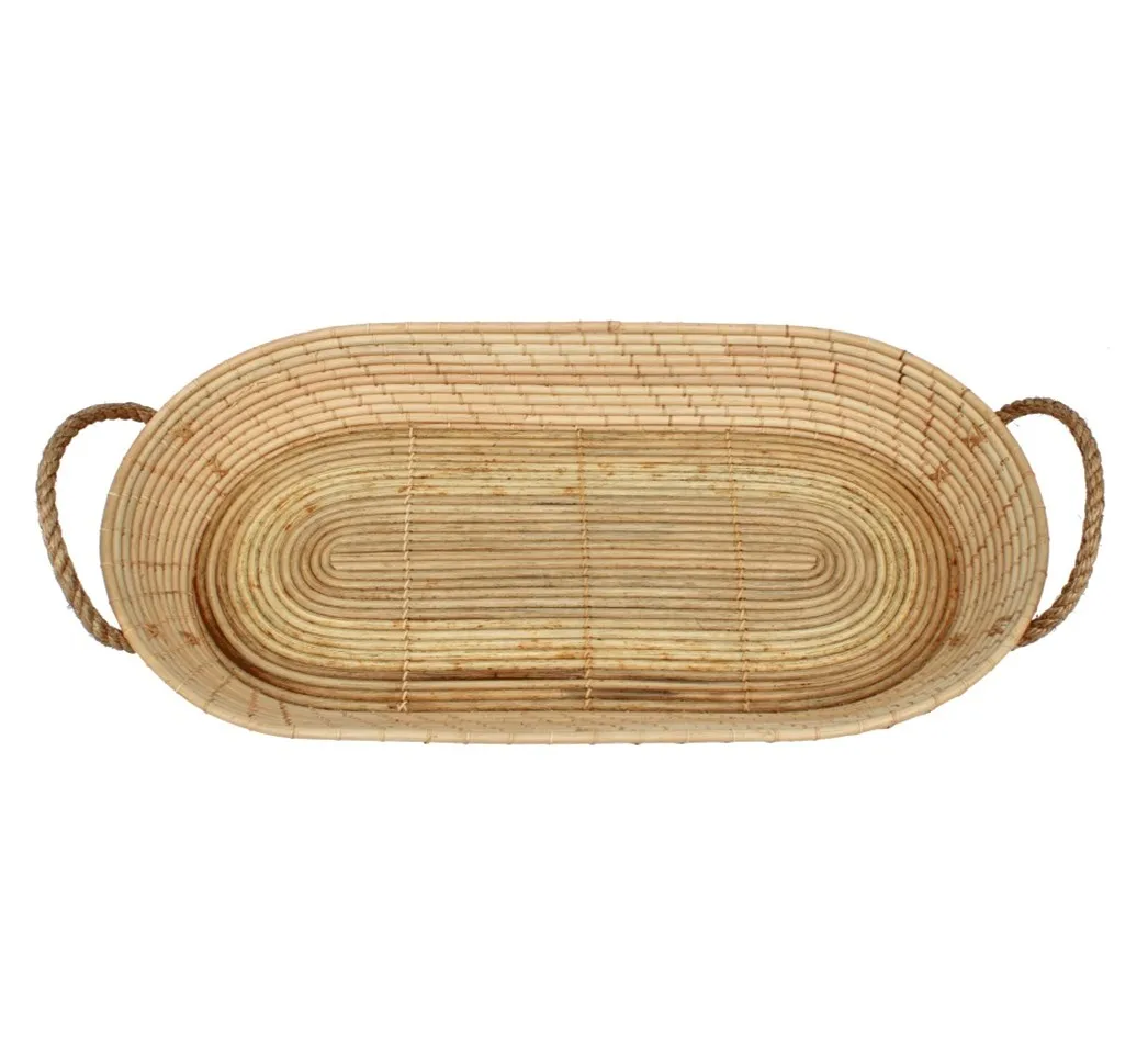 Top Selling Woven Natural Rattan Baby Diaper Changing Basket With Thick Foam Mattress Pad for Baby Changing Basket From Vietnam