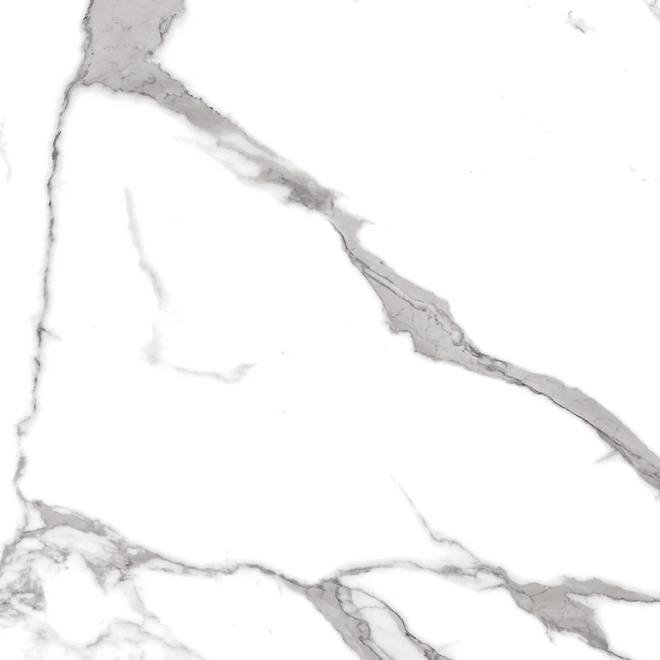 Satvario 60x120 Glossy Finish White Porcelain Tiles Modern Bathroom Polished Export Quality Discounted Price Handmade India