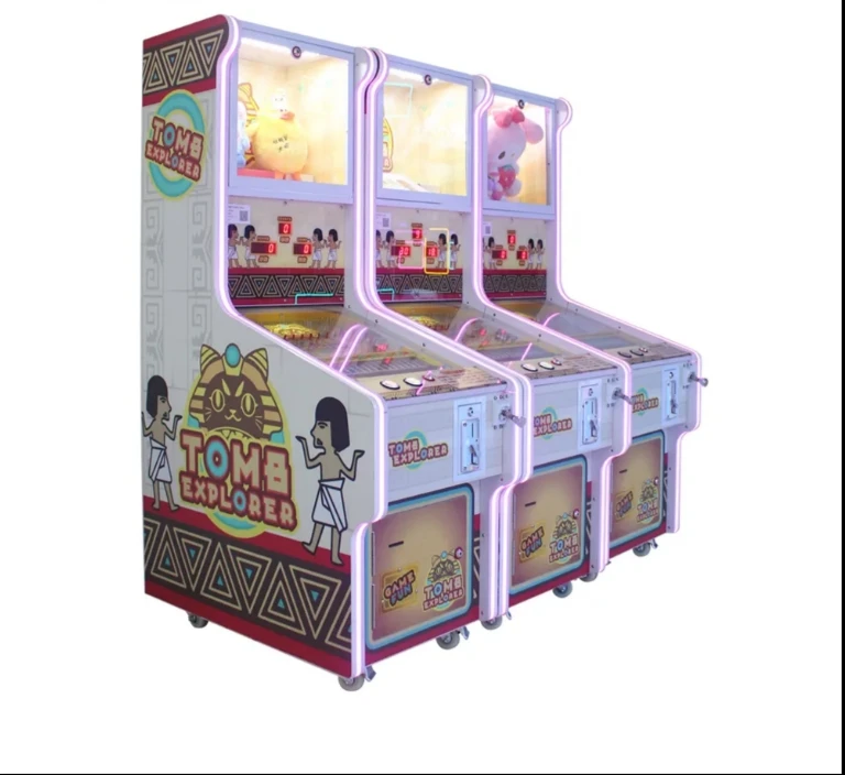 Children Entertainment Activities Innovative Empty Bucket Pitching Game   Intelligent toys electric pachinko pinball machine