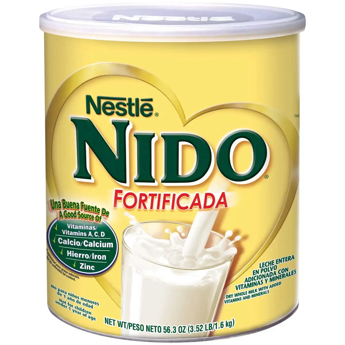 Сухое цельное сухое молоко Nestle NIDO Fortificada/сухое