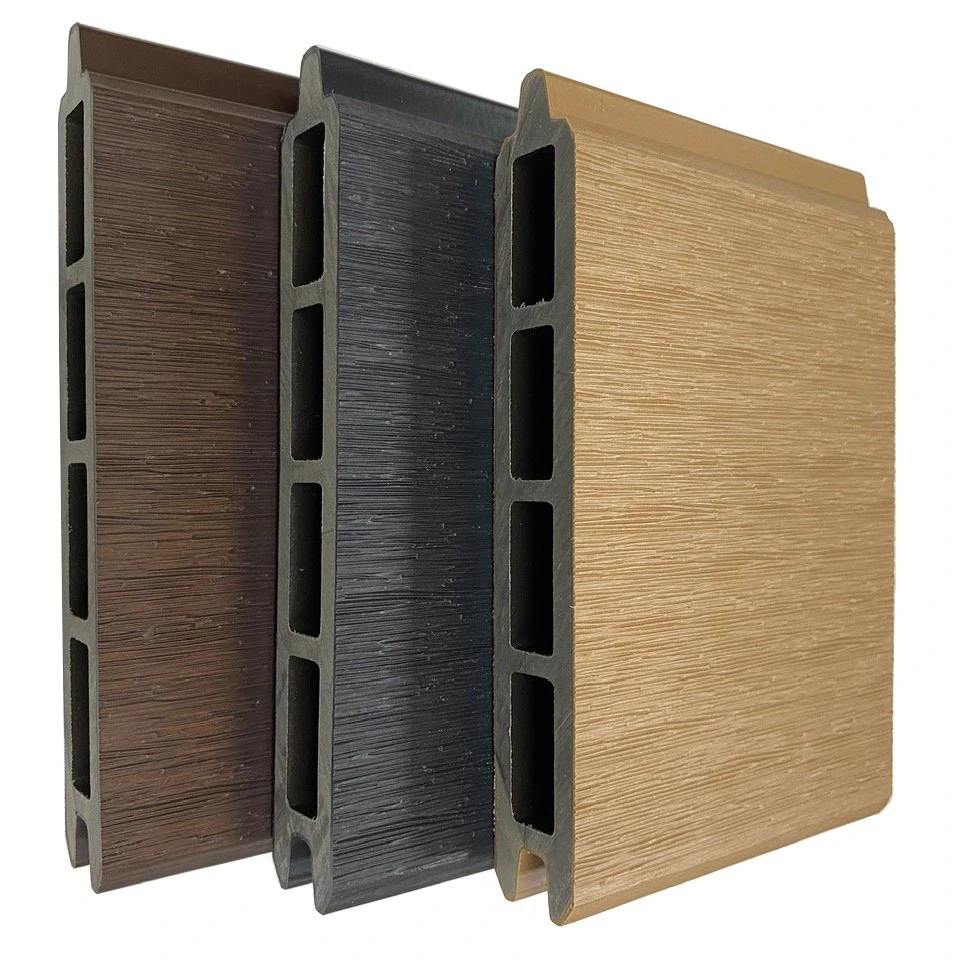 High quality Wood Plastic Composite WPC Fence Panels made in Vietnam Environmental friendliness easy to assemble