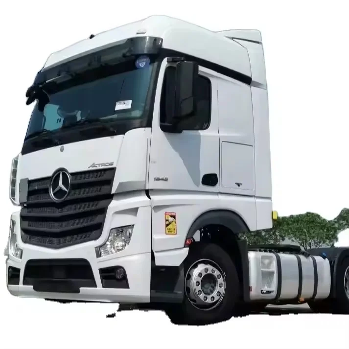 Подержанный тягач Mercedes-Benz Actros LS 1848 4x2 для работы с самосвалом