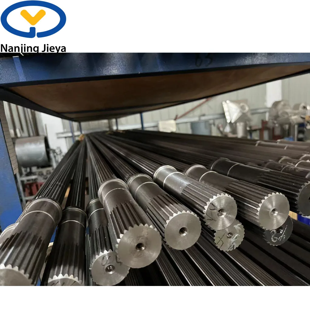 granulator screw and barrel for plastic rubber extruder machine