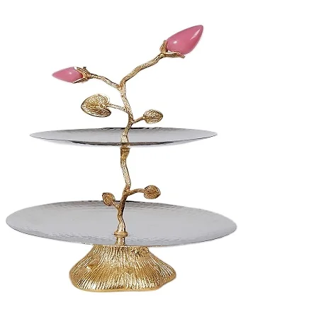 Стильная подставка для торта дома отеля ресторана сервировка на день рождения золотой цвет современный дизайн железные подставки тортов посуда выпечки настольная