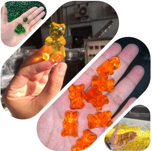 Superior performance Automatic operation jelly gummy candy filling machine  vitamins gummy bear machine