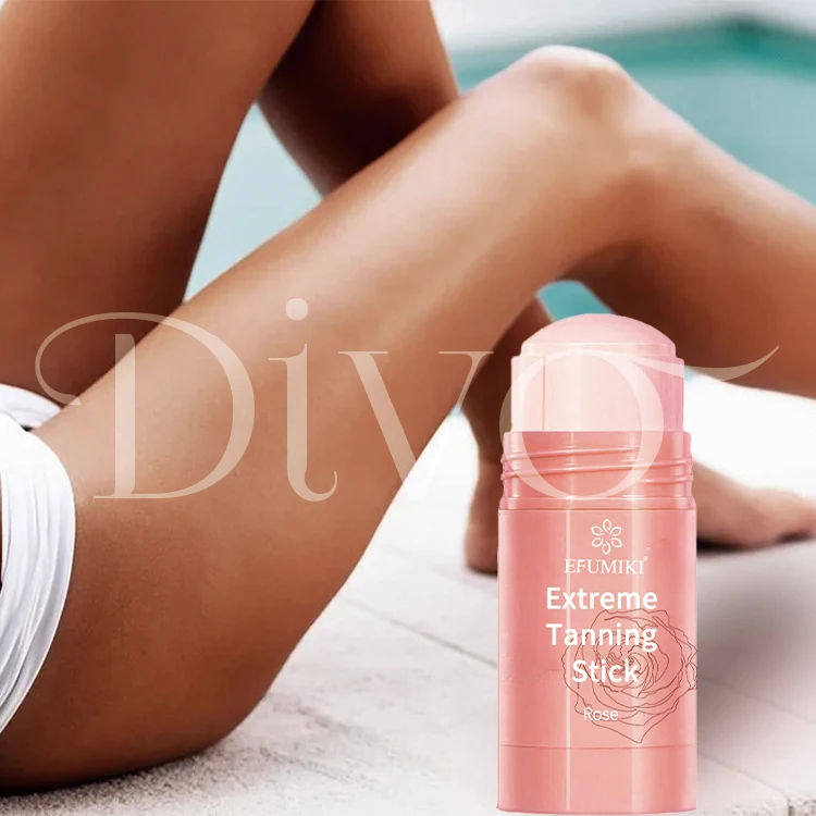 Private Label Low MOQ Sun Tan Free Sample Sun Tan Stick Tanning  Stick Sunbed