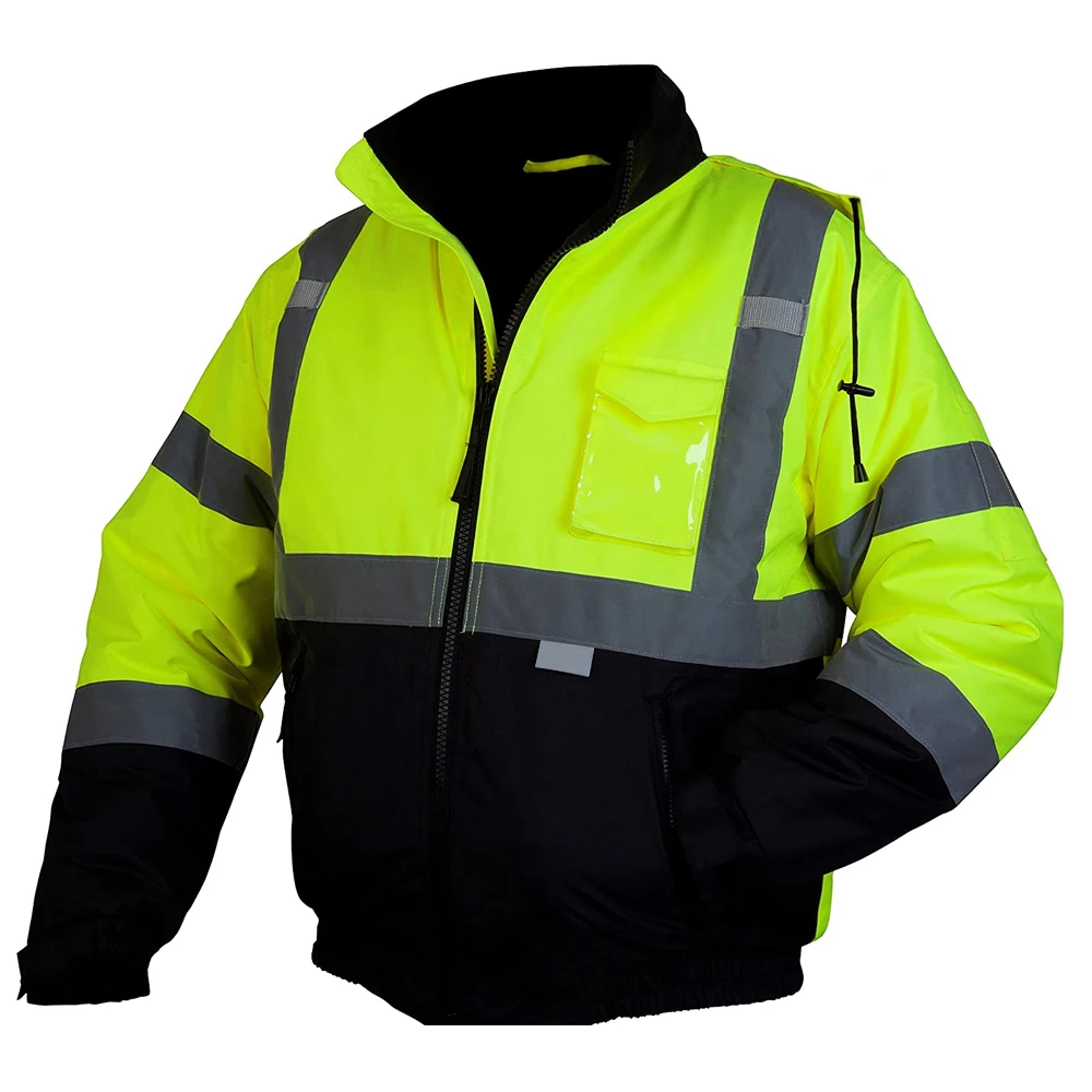 Безопасности дорожного движения куртки Hi Vis Мужская Светоотражающая одежда хорошего качества на заказ дизайн потребности открытом