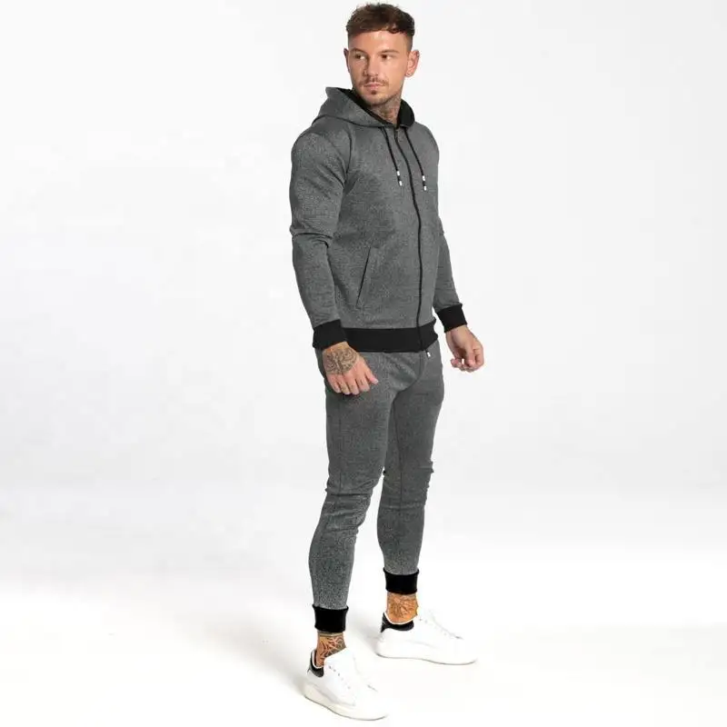 High Quality Manufactured KIT-N-FIT new Design Custom Logo Track Suits Men Sportswear Comfortable Quick Dry Slim Fit Tracksuit