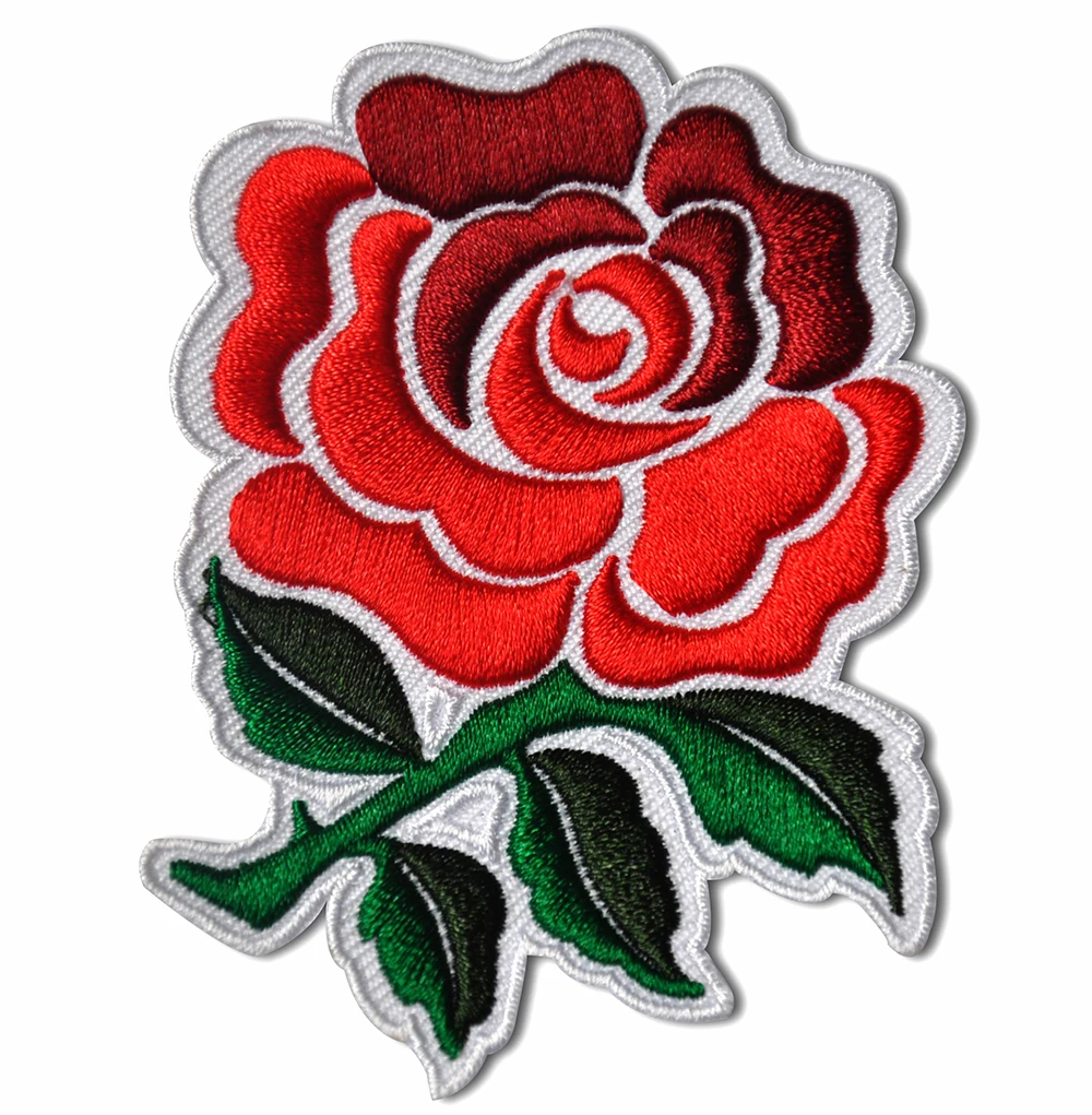 Embroidered Badges Wholesale Custom Logo Iron on 3D Puff Embroidery Patches for Clothing