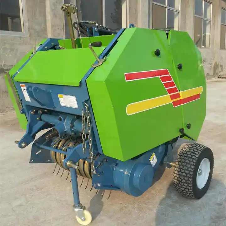 Best Sale Offer Of High Standard Automatic Round Straw Hay Baler Mini Round Hay Baler With Ce Approval Available