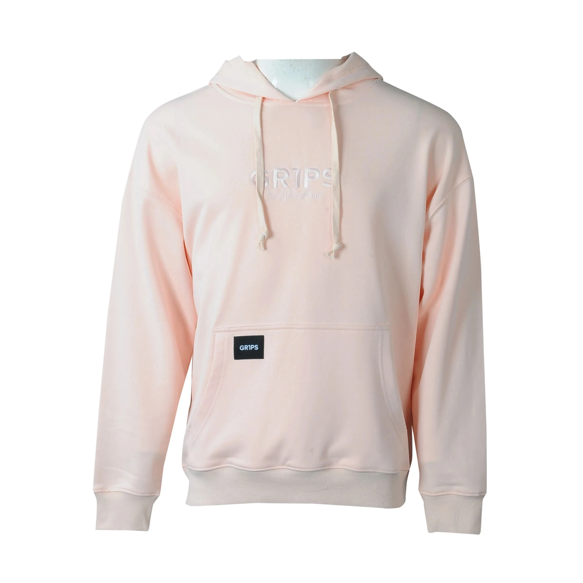 Custom Logo No Pocket Cut Edge Pullover High Quality Raw Trims Hem Men Oversized Hoodies Without Strings Breathable Sweatshirt