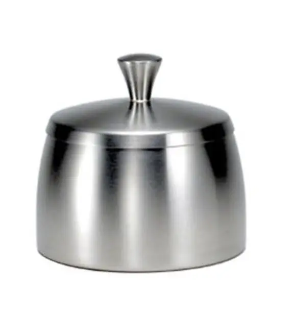 Sugar and Creamer Set, Coffee Serving Set, metal Latte Milk Cup Cream Jug and Sugar Bowl with Lid and Spoon Tray Server