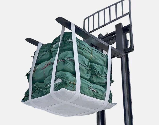 Высокое качество PP слинг Jumbo мешок с плоским дном для эффективной упаковки