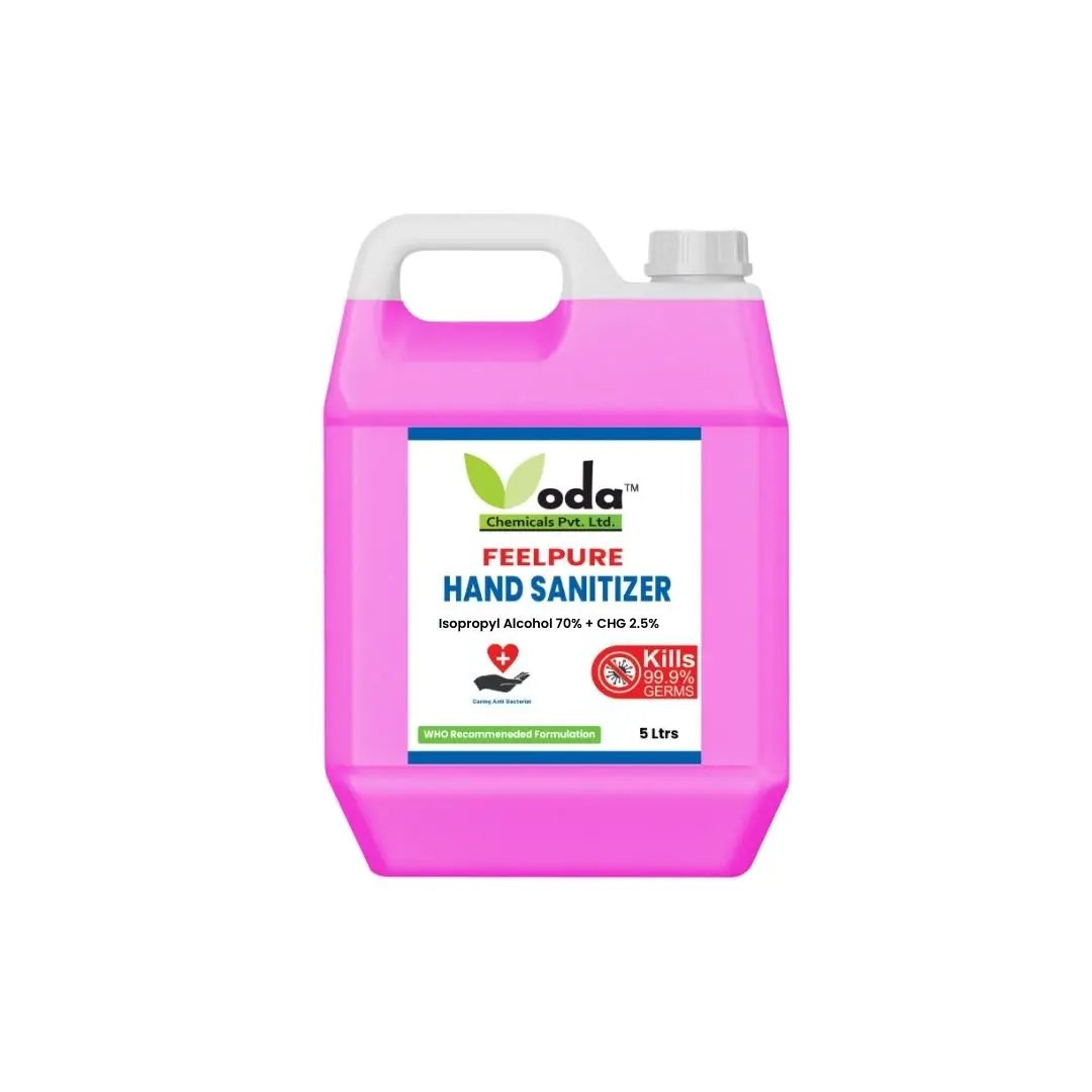 IPA 70% + CHG 2.5% Hand Sanitizer 5 Liter Customized Packing Isopropyl Alcohol 70% CHG 2.5% Antibacterial Hand Sanitizer Instant