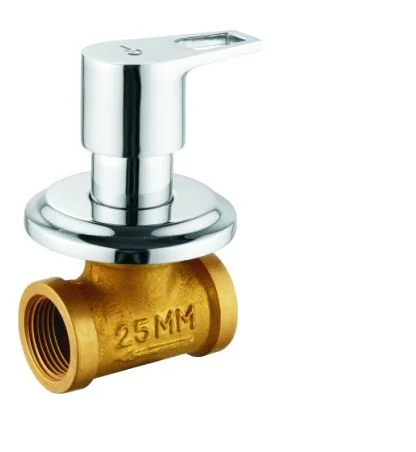 CORSA DELTA Series Thermostatic Faucet with Heavy Brass Finish 25mm Half Turn Flush Cock Bathroom Living Room Use