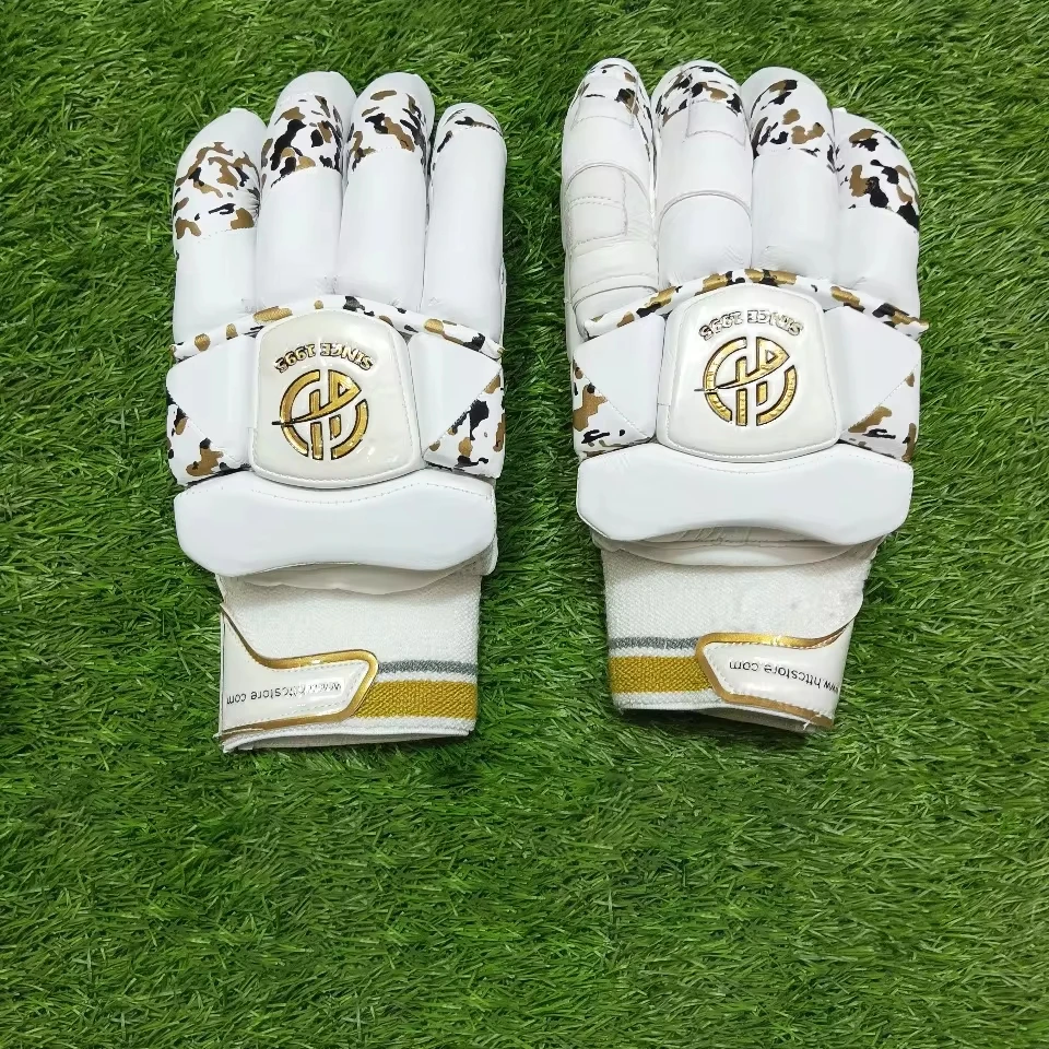 PREMIUM QUALITY HTTC CRICKET BATTING GLOVES LIGHT WEIGHT KOREAN REXION