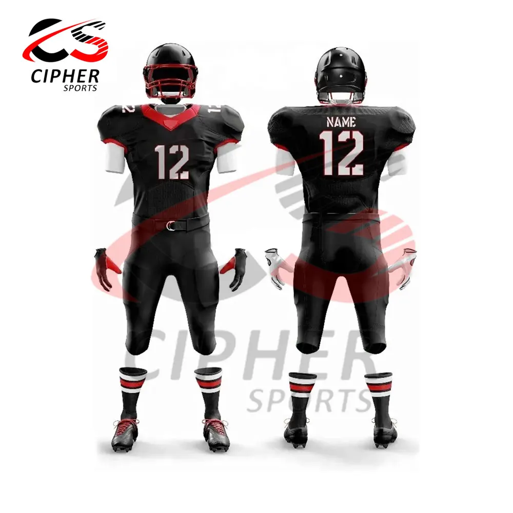 Wholesale Custom American Football Jersey Rugby Jersey Game Personalized Your Name Any Number All Stitched uniform Team