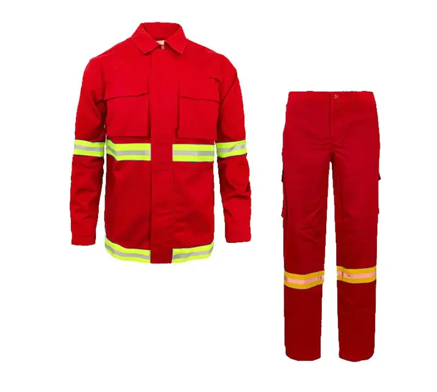 Pakistan Wholesale High Quality Fire Fighter  Clothing Hot Aramid Fabric Fire Safety Fire Fighting Firefighter Suit