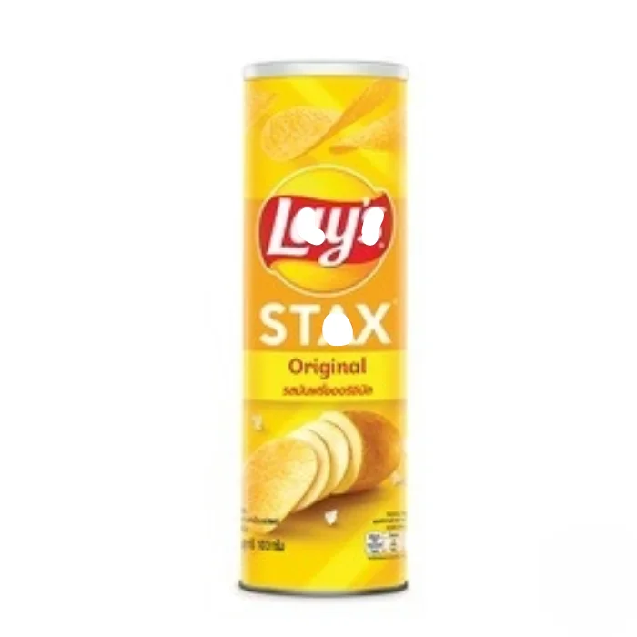 Lays Stax Original Potato Chips 103g/Jar, 16 Jars/case made in Vietnam