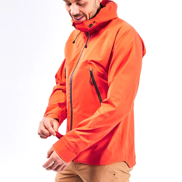 CONMR Durable Rain Jacket for men Outdoor Hard Shell Coar Rip Stop Light Jacket Windproof Waterproof Jacket