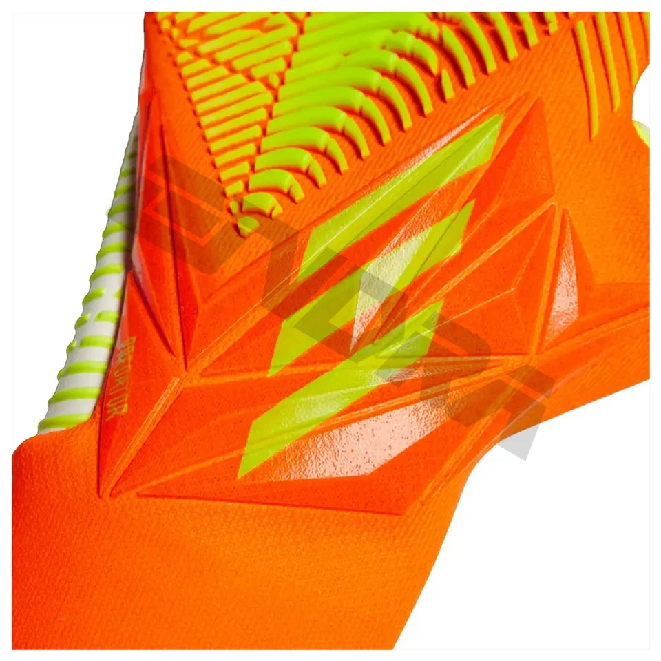 Professional Soccer Goalkeeper Gloves for Football Orange Blue Unisex OEM Customized Logo Finger Packing Protection Color MOQ