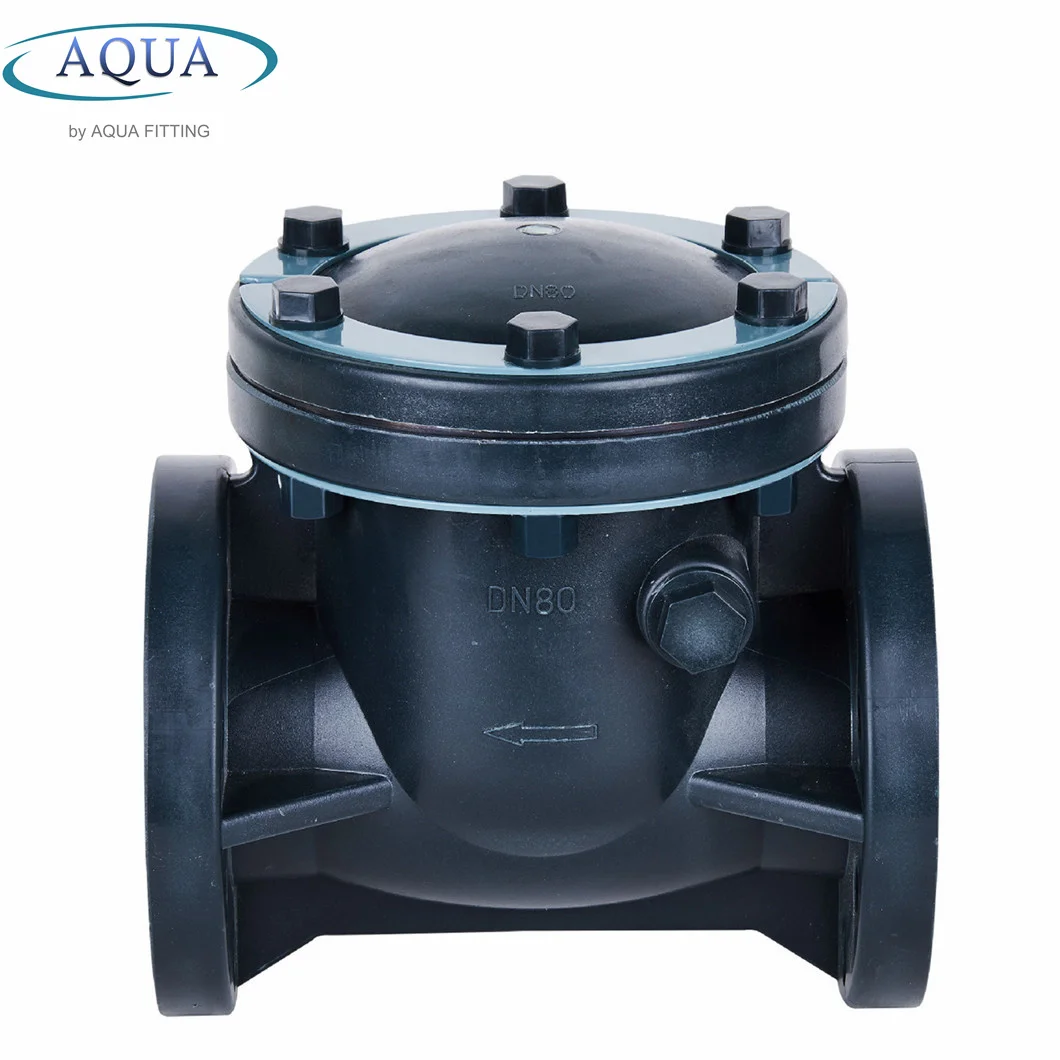 PVC Plastic UPVC Manual Valve Pipe Wafer Non Return Swing Type Check Valve