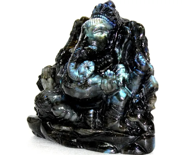 Buy Healing Crystal Ganesha Statue Sculpture Figurine Crystal Healing Stone Made in India Buy Wholesale Pricing
