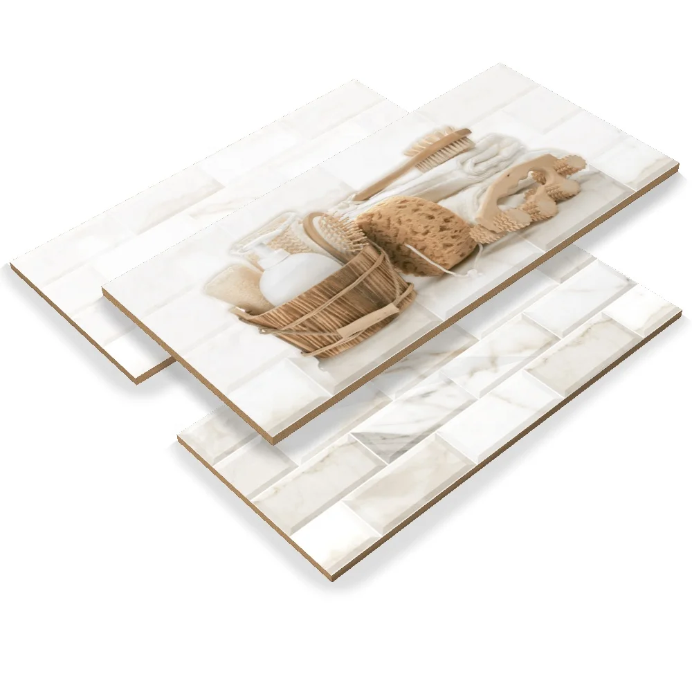 Export Worthy Low Price Spanish technology digital glossy finish ceramic glazed wall tiles 300x600mm from India