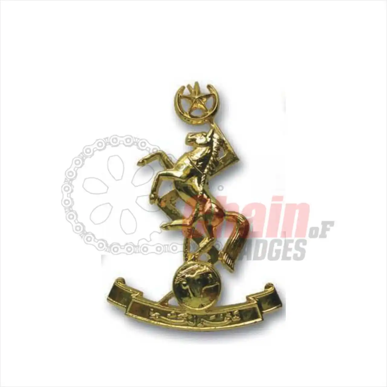 High Quality Custom Colors Metal Badges Gold & Silver Designed as per OEM Requirements for Trophies Medals & Plaques