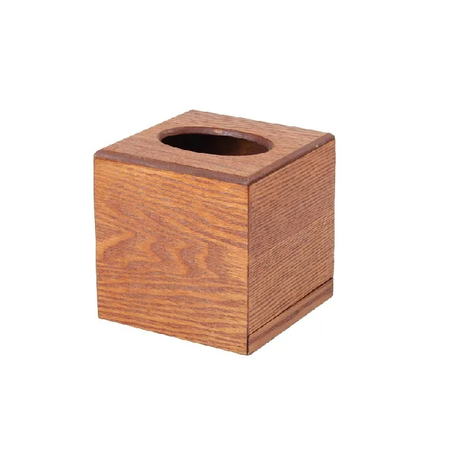Unique Style Household Dinnerware Table Decor wood Tissue Holder High Selling Top Trending Natural Wooden Tissue Box