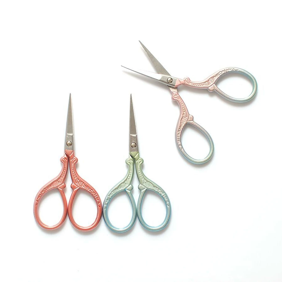2.Vintage Embroidery Scissors Fancy Scissors Multi Purpose Small Embroidery Fancy Scissors sewing crafts Vintage style