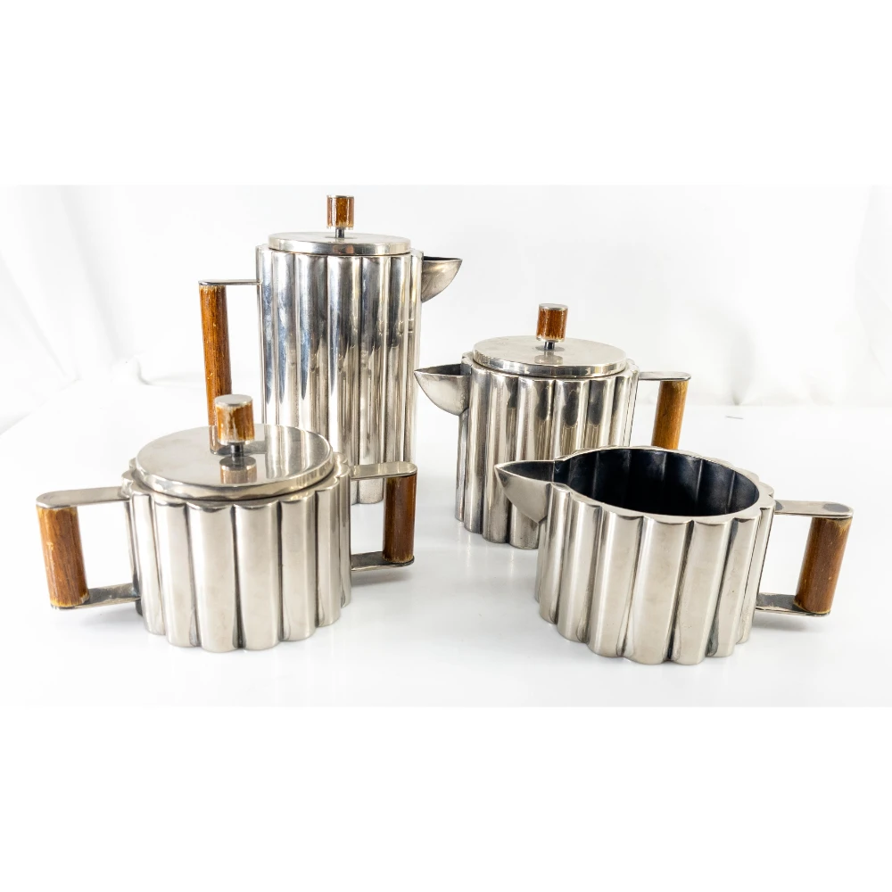 Stainless Steel Table Top Metal Teapot Sets Premium Quality Customized Shape Kitchenware Utensils Tools Coffee Tea Sets