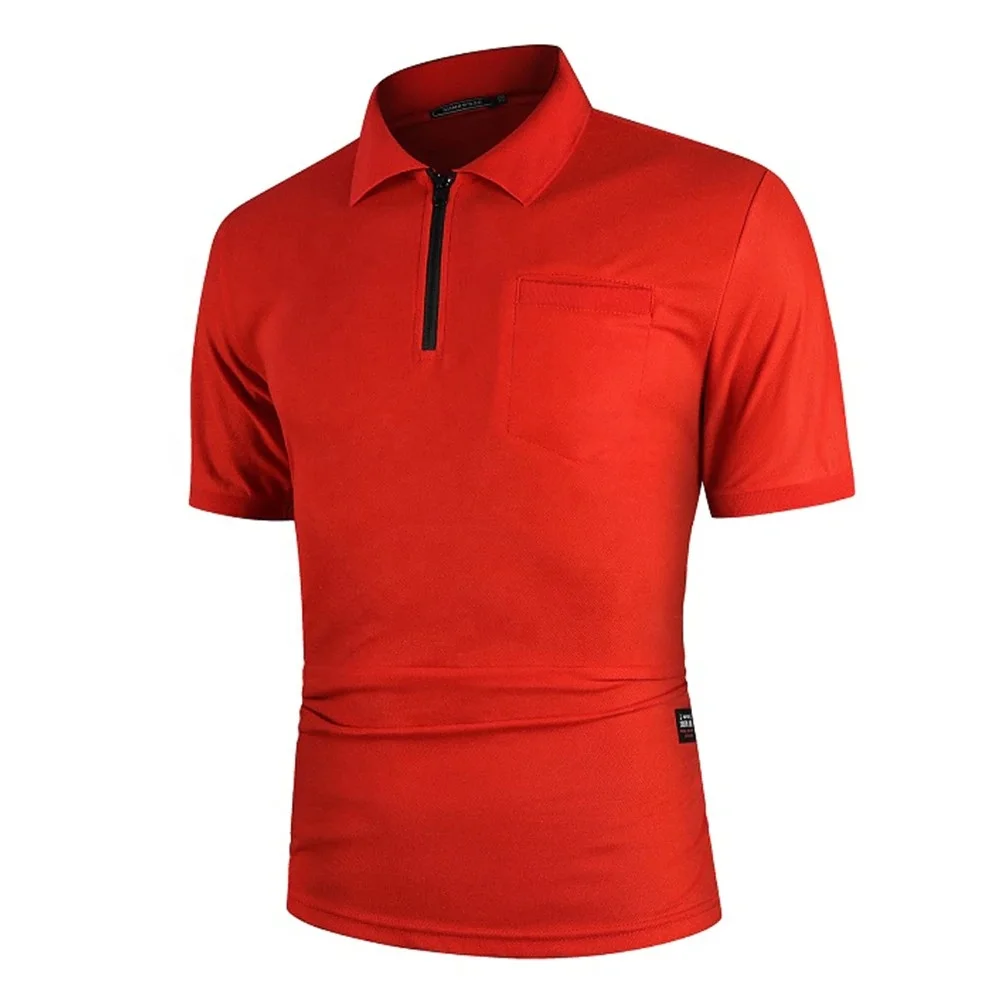 OEM Service Wholesale High Quality Golf Polo Shirts Breathable Custom Embroidery Printing PLS-0176