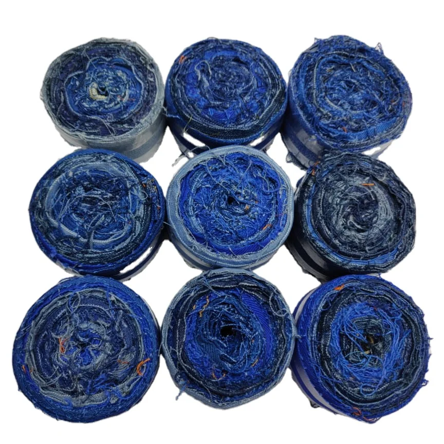 Denim jeans ribbon Yarn White GUN Embroidery Shiny OEM Fancy Anti Style Pattern Color Knitting Feature Hand