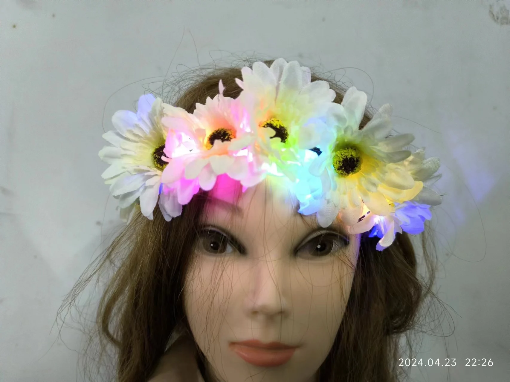 2024 Novelties Sunflower crown Boho crown Sunflower headband Flower Hair Accessory for girls women