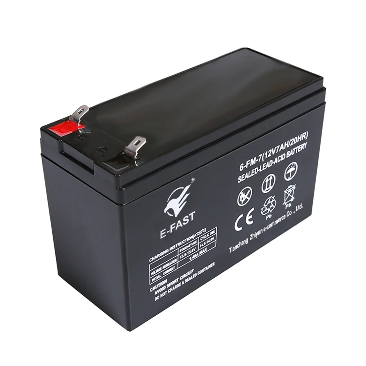 TOP SALE E-Fast Battery Deep Cycle Lead Acid Battery 12V 6Ah 7Ah 9Ah 12Ah GEL AGM Battery with best price