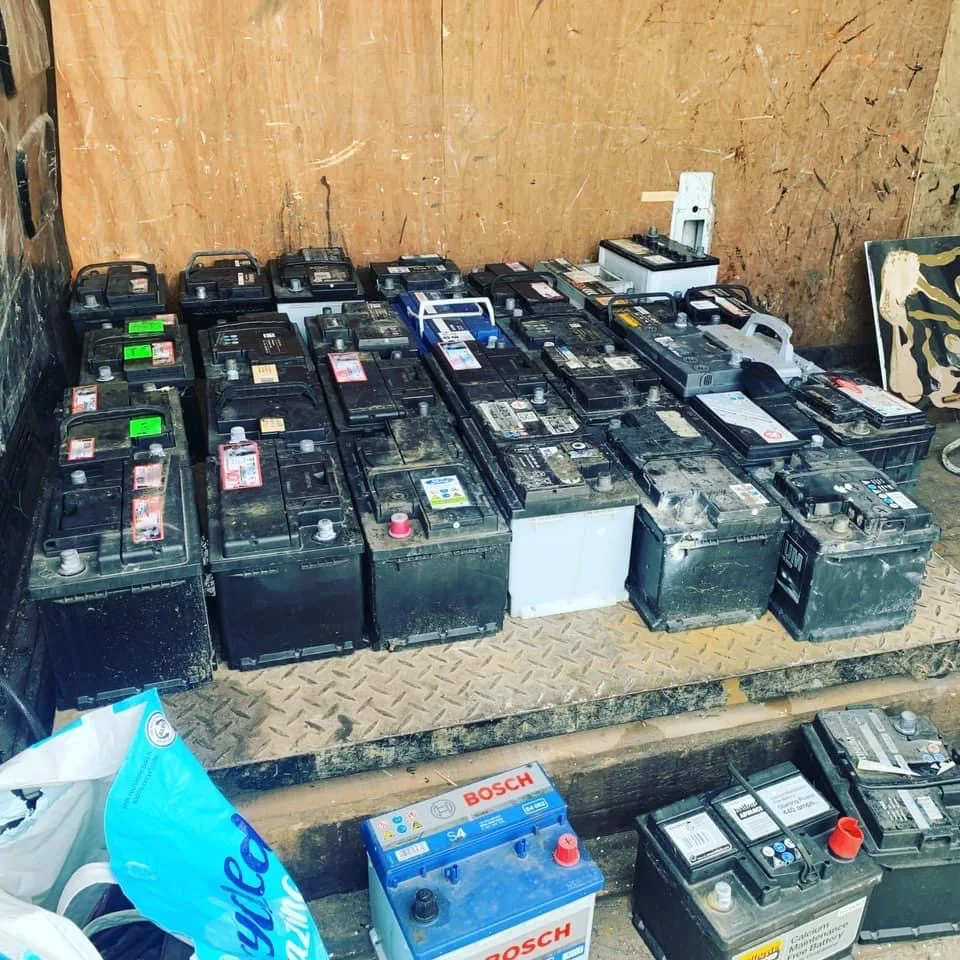 used car battery scrap / Drained Lead-Acid Battery - Lead battery scrap