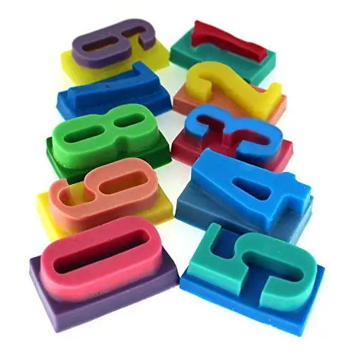 Лидер продаж силиконовые формы для шоколада в виде цифр украшения торта на день рождения доступны по оптовым ценам из Индии