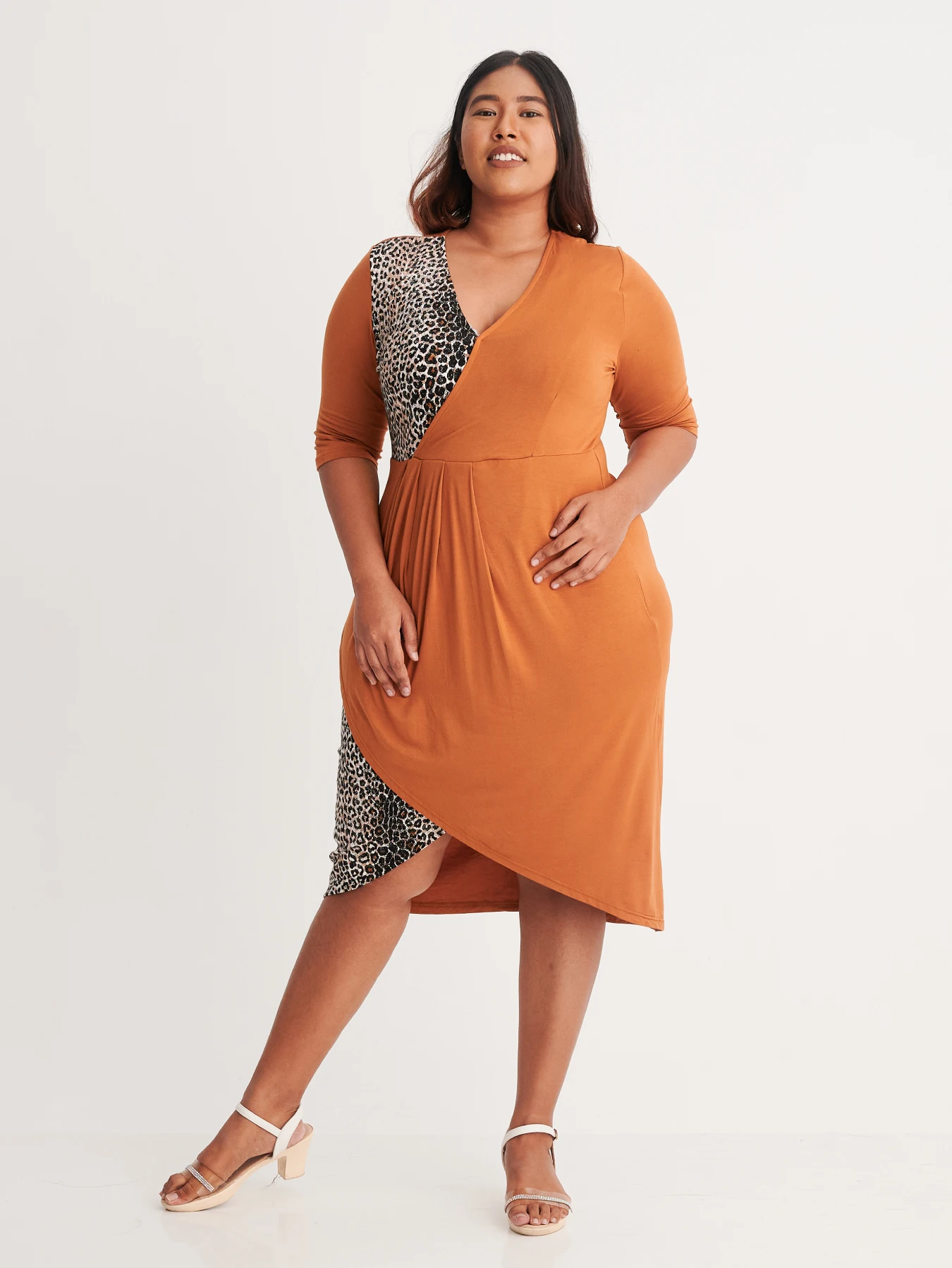 Casual Style Maternity Dress Summer Comfortable V-Neck Rib-Knit Tie Modal Fabric for Pregnant Women Breastfeeding Friendly Sale