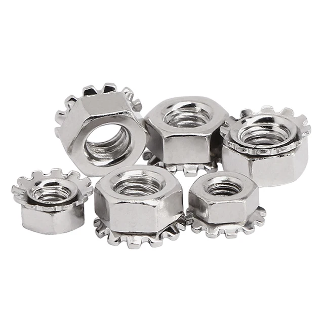Индивидуальные 1/4 дюймов 10 мм М3 m4 m8 m6 оцинкованная углеродистая сталь k-lock простая нержавеющая круглая Шестигранная K-гайка K-гайки
