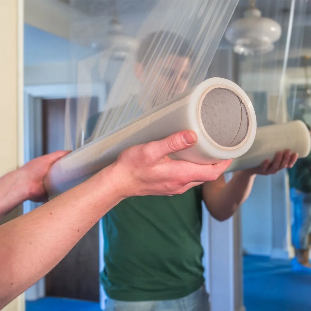 Low adhesive UV resistance anti-aging pe surface protective film for window glass