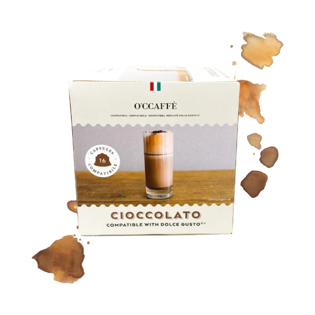 Best Italian Quality Dolce Gusto Compatible Chocolate And Cocoa Coffee Capsules For Export