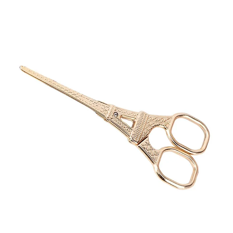 Custom Color Nail And Cuticle Scissors Customized Logo Printing Beautiful Handle Embroidery Fancy Scissors