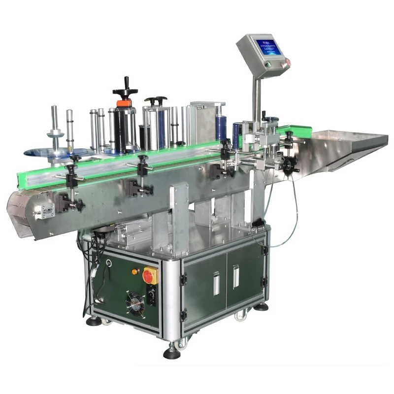 High Quality Automatic Bottle Labeling Machine Plastic Label Printing Machine Round Glass Jar Labeling Machine