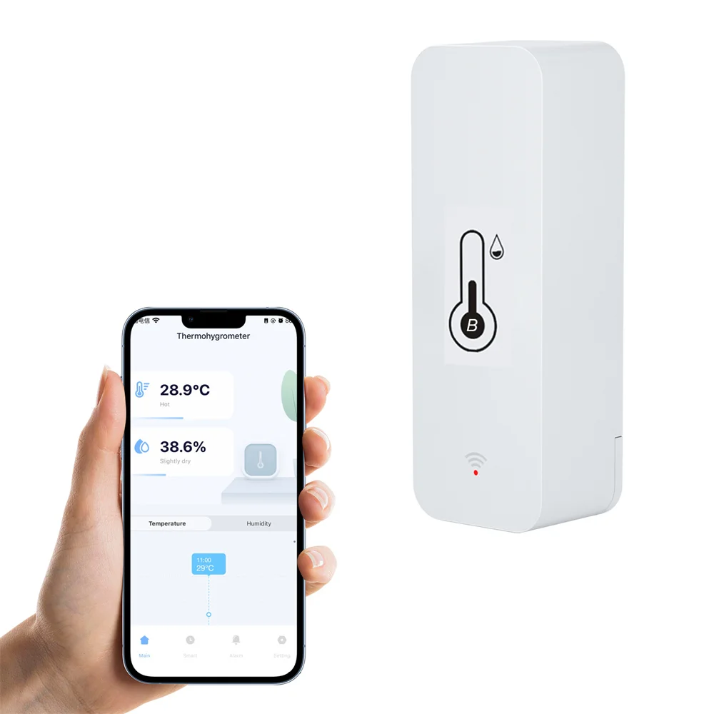 Supports Aleax And Google Smart Speaker Data Logger Temperature Humidity Online, Greenhouse Humidity And Temperature Sensors