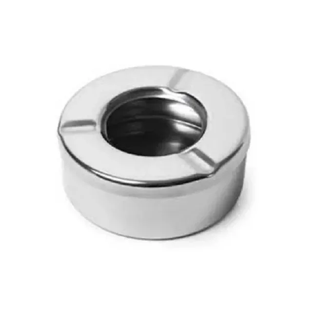 Wholesale Stainless Steel Tobacco Ashtray Round Cigar Ashtray With Custom Logo Ash tray in Bulk Quantity