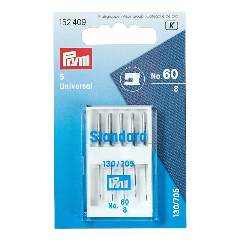 Prym 152409 плоская лампа 60 мм стрейч бытовая швейная машина иглы (5 шт.)