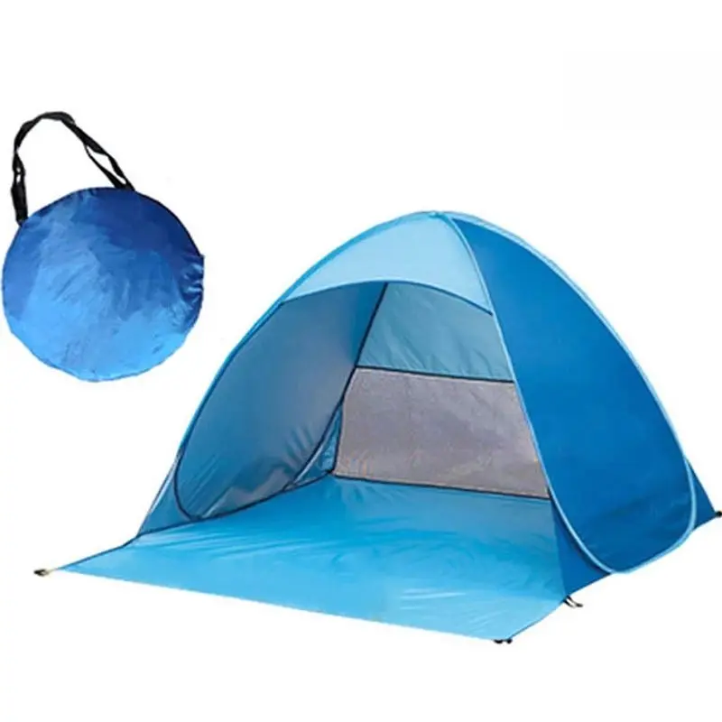 manufacturer custom printed automatic ez easy instant sun shade shelter tent canopy outdoor dome camping pop up beach tent